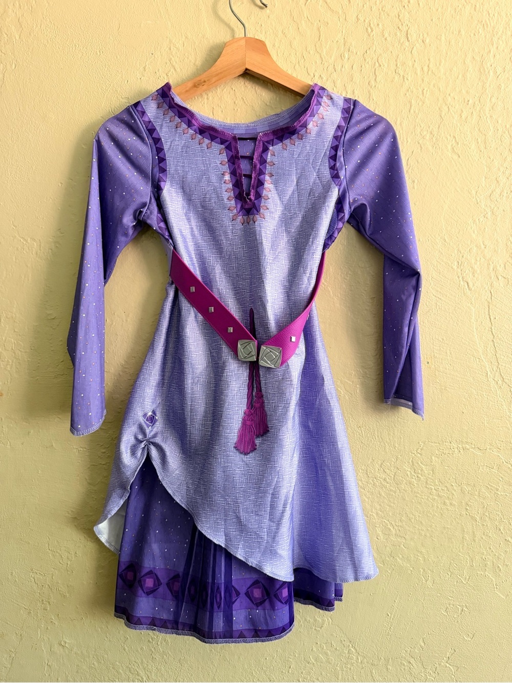 Girls' Purple Wish Princess Dress Halloween Costume